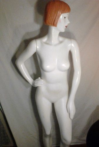 Full body Female 6 foot mannequin w\removeable arms with stand