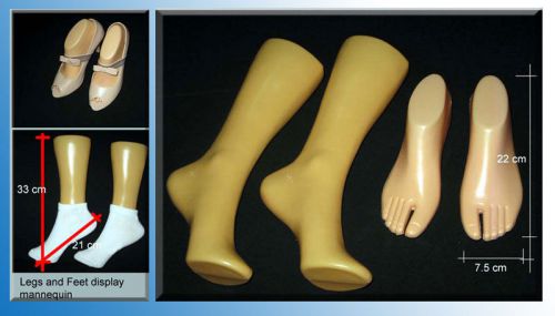 Pairs of Legs and Feet Mannequin Display Very Nice!!2/57