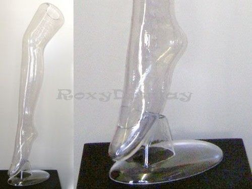 Female full round plastic mannequin leg Display hosiery, sox, sock. #PS-5014