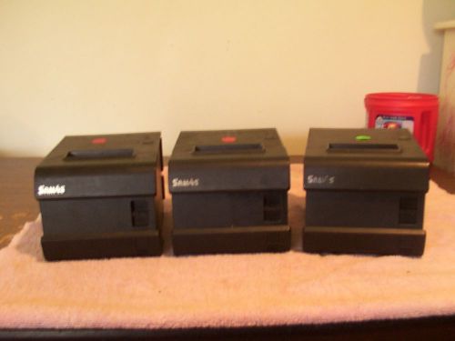 LOT of 3 SAM4S Ellix 20S Thermal POS Printer