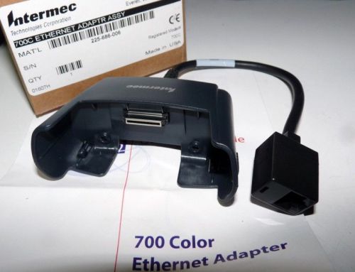 4 lot, intermec 700c color ethernet adapter 225-686-006 for sale