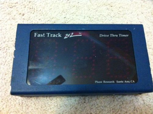 Fast Track Timer Display