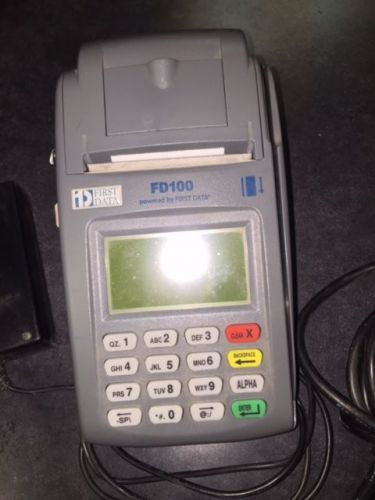 Fd 100 credit card processing machine for sale