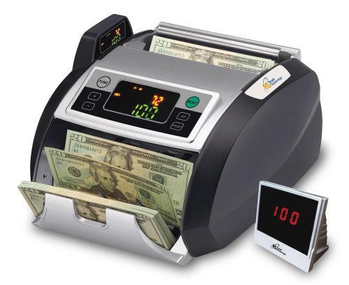 NEW ROYAL SOVEREIGN RBC-2100 DIGITAL BILL COUNTER W/ COUNTERFEIT DETECTOR &amp; FS