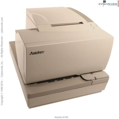 Axiohm A758 Dual Printer with One Year Warranty