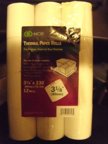Ncr thermal paper rolls for sale