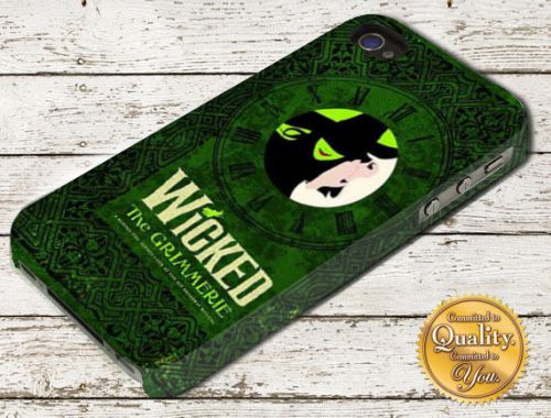 Wicked the Grimmerie Green Vintage Book iPhone 4/5/6 Samsung Galaxy A106 Case