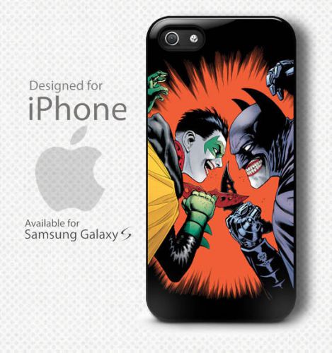 New Batman and Robin Crash black Case For iPhone and Samsung