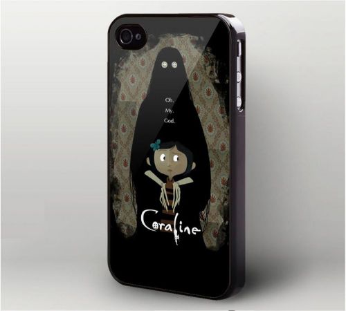 Coraline Oh My Shadow Cartoon for iPhone &amp; Samsung Galaxy - Case