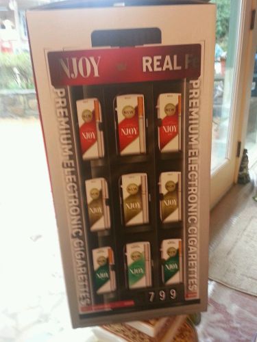 NJOY Electronic Cigarette Deluxe Spinner Display