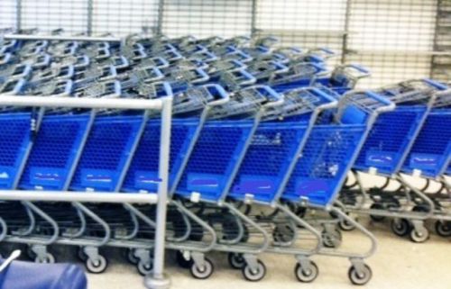 Used Shopping Carts MINI $ STORE Size Good Clothing Display Fixtures LIQUIDATION