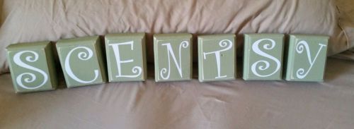 Scentsy Display, Green,  only 1 left!