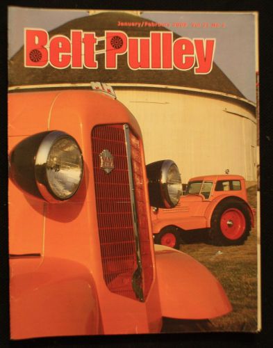 Belt pulley magazine - 2008 january/february ~ combine and save! for sale