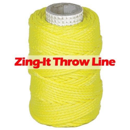 Zing-It Throw Line by Samson 2.2 mm x 180&#039;,Samthane Coating 580 lb. Strength