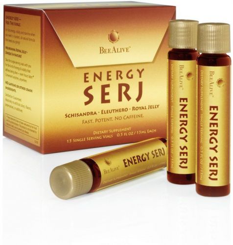 Energy Serj Vials Box, Bee Alive, 15 Servings