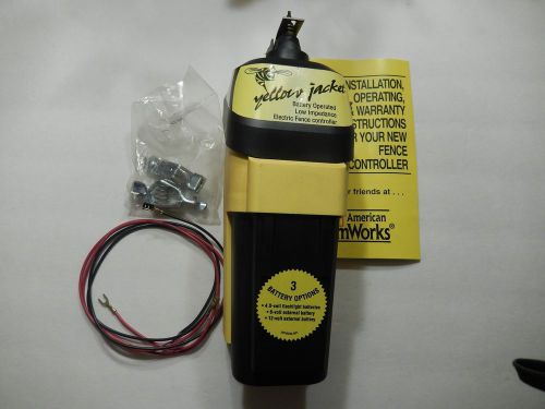 YELLOW JACKET ELECTRIC FENCE CONTROLLER BATTERY OPERATED