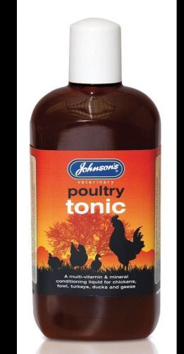 Johnsons Pet POULTRY Poultry Tonic 250ml Chicken  Johnson&#039;s