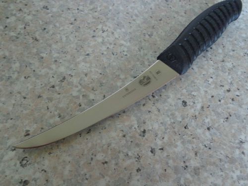 Victorinox 6&#034; ultra grip stiff  curved boning  knife  5.660315 swiss  stainless for sale