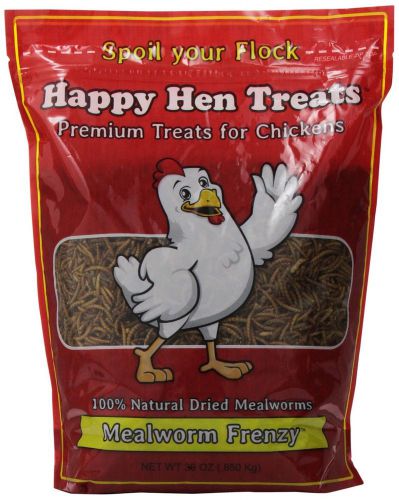 1.87 lb Happy Hen Treats Mealworm Frenzy Brand New!