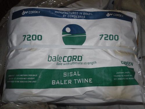 1 cordex 7200 green sisal baler twine for sale