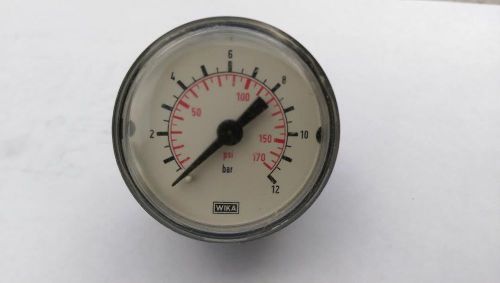 0-12BAR 0-170PSI 10mm Thread Gas Air Pump Pressure Gauge Compressor Manometer