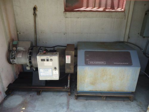 Wilkerson Refrigerated Air Dryer and Hydrovane Compressor
