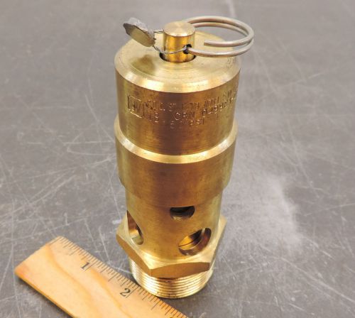 Cdi sw121 1-1/4&#034; npt 150 psi 1244 scfm safety relief valve fits air compressor for sale