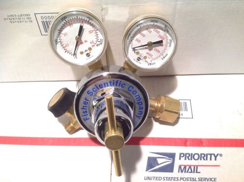 Fisher scientific gas regulator fs-50 with shut off valve cga 346 for air #2 for sale