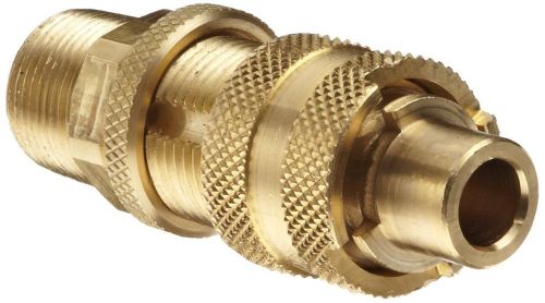 Dixon dix-lock qb88 brass quick acting air hose fitting, socket, 1/2&#034; male for sale