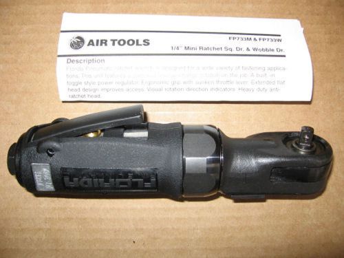 Florida pneumatic 1/4&#034; mini ratchet wrench fp733m for sale