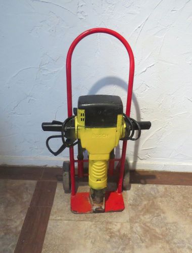 Bosch brute breaker hammer with 4 bits for sale