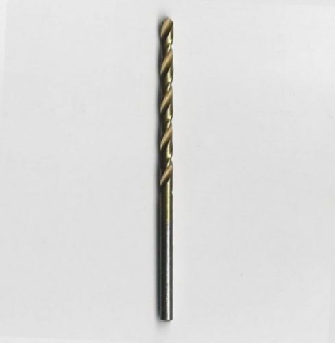 #36 wire gauge titanium nitride coated high speed steel drill bit (number size) for sale