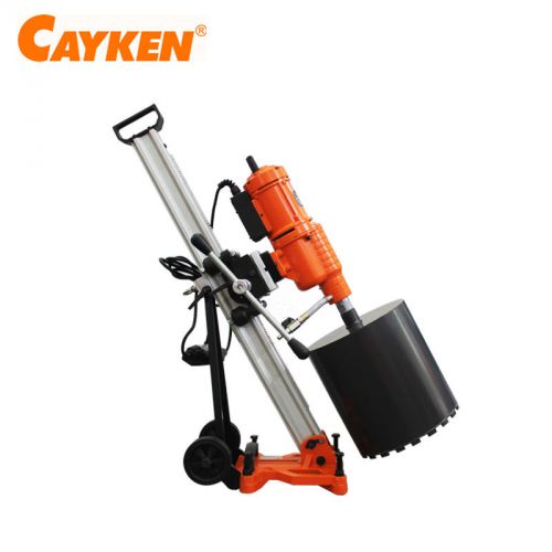 Cayken 10&#034; diamond core drill concrete with aluminum stand scy-2550bcem for sale