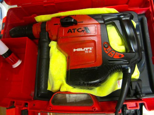 HILTI TE 56 HAMMER DRILL,L@@K IN GREAT CONDITION, VERY STRONG, FAST SHIPPING