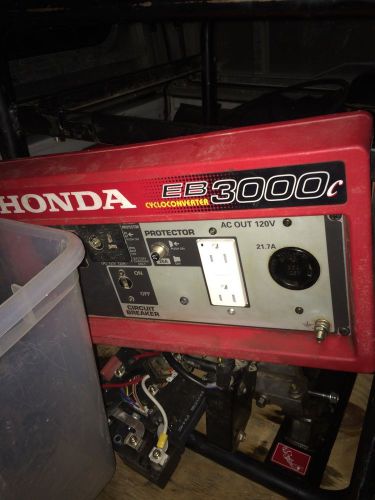 Honda cycloconverter eb3000 for sale