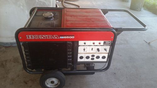 Honda generator es 6500 for sale