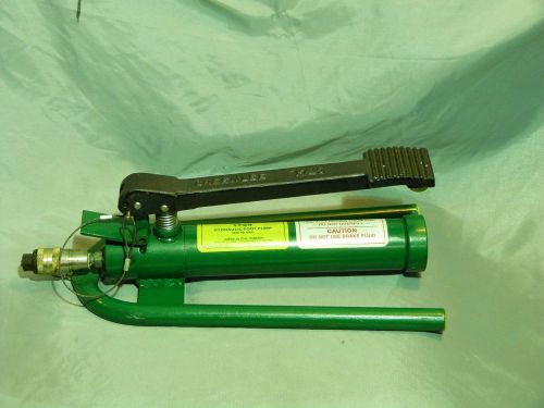Greenlee Hydraulic Punch 2&#034; to 1/2&#034; Conduit punches and 14 assorted sizes