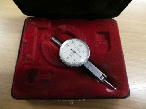 Mercer g301 dial gauge indicator .0005&#034;, boxed - 99p start no reserve (pk) for sale