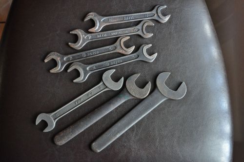 7 Asstd Open End/Nut Wrenchs: WGB, Armstrong, Williams, Heyco, etc