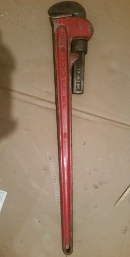 Ridgid 36&#034; cast iron pipe wrench for sale