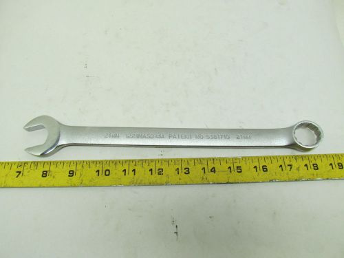 Proto 1221masd 21mm 12pt metric combination wrench anti-slip usa 21mm new for sale