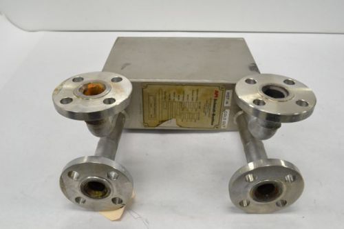 SCHMITT SIGMA ST-3 PLATE HEAT EXCHANGER API 250 PSI 1 IN HEATINGB213368