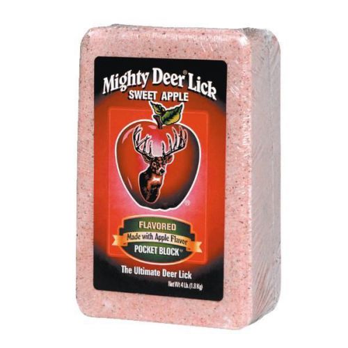 Mighty Deer Lick 12346 Mighty Horse Sweet Apple Block-4LB SWEET APPLE BLOCK