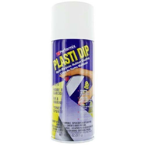 Performix 11207 White Colored 11 oz Plasti Dip Rubber Handle Spray Coating