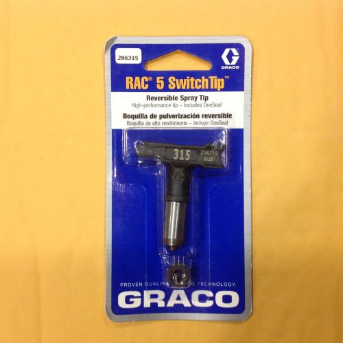 Graco 286315 Rac 5 SwitchTip Airless Sprayer Spray Tip #315
