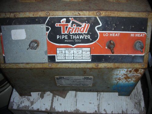 Trindl Pipe Thawer Model 300