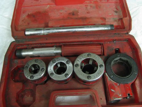 Incomplete set of china npt pipe threaders - 1/2&#034;, 3/4&#034;, 1&#034; - es58 for sale