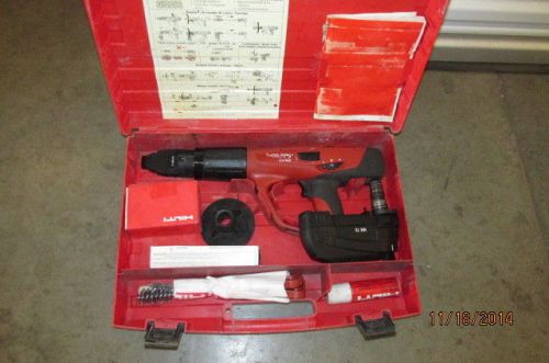 Hilti dx-460 f-8 &amp; mx-72 cal.27 powder actuated nail gun kit used (335) for sale