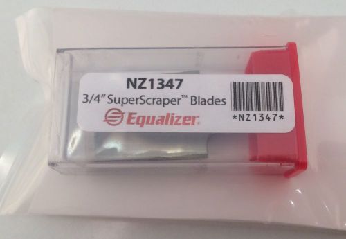 Pack of 5 Equalizer Super Scraper Replacement Blades 3/4&#034; Stainless Steel NZ1347
