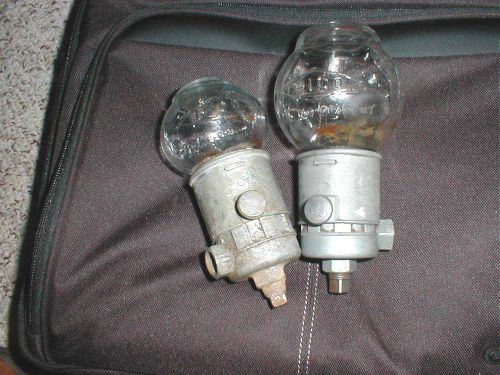 Vintage Trico Opto-Matic oiliers Milwaukee Wi. hit and miss and steam engine.